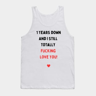 1st anniversary Tank Top